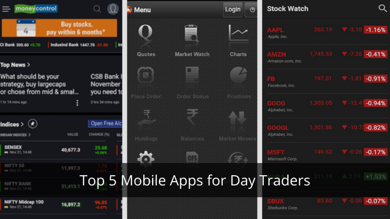 Top 5 Mobile Apps for Day Traders